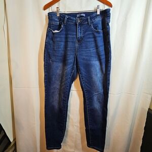 Sandpiper Dark Wash Denim Jeans Stretchy Plus‎ Size 16W